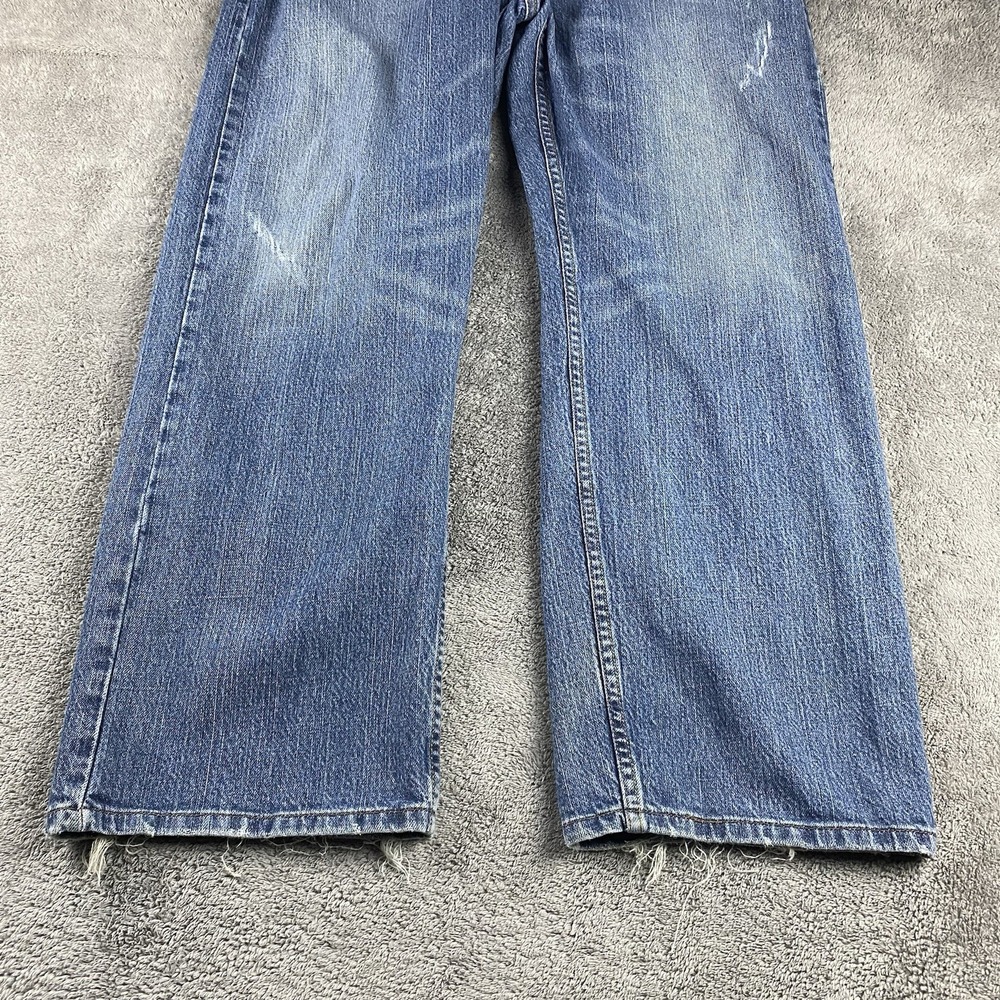 Levis 569 Loose Straight Jeans Mens 38x29 Blue Mid Rise Medium Wash - Picture 2 of 16